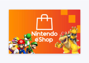 بطاقة هدايا متجر Nintendo eShop الأمريكي